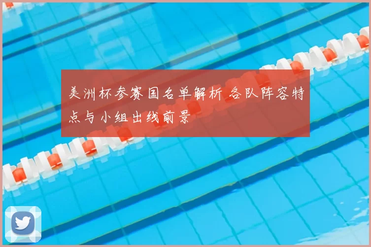 美洲杯参赛国名单解析 各队阵容特点与小组出线前景