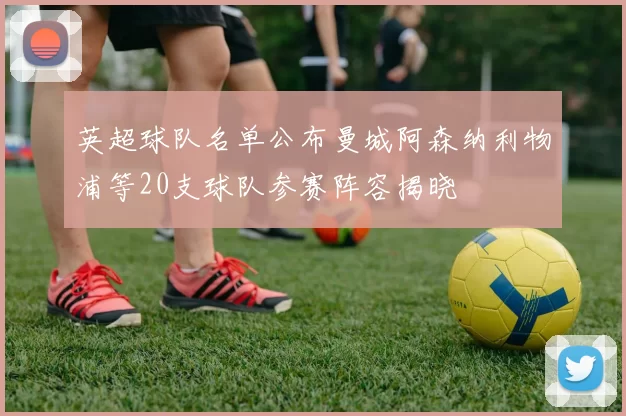 英超球队名单公布曼城阿森纳利物浦等20支球队参赛阵容揭晓