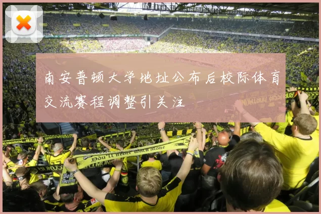 南安普顿大学地址公布后校际体育交流赛程调整引关注