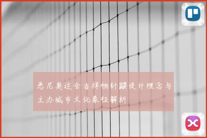 悉尼奥运会吉祥物针鼹设计理念与主办城市文化象征解析